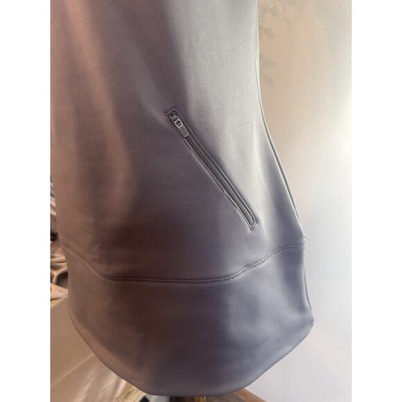 Althleta Gray Tunic Dress Sleeveless Athleisure Preppy Soft Girl - Picture 8 of 11